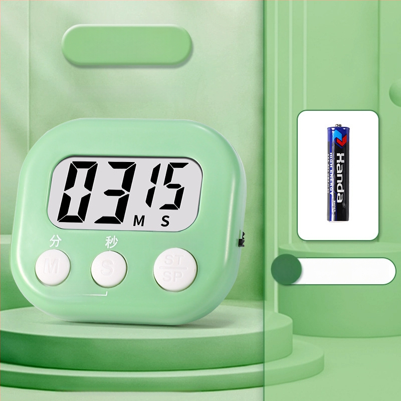 Digitalni timer za učenje s alarmom i podsjetnikom odbrojavanja za pripremu ispita; kuhinjski timer za pečenje