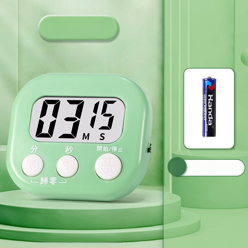 Digitalni timer za učenje s alarmom i podsjetnikom odbrojavanja za pripremu ispita; kuhinjski timer za pečenje