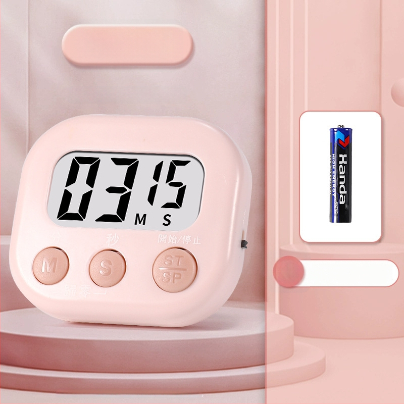 Digitalni timer za učenje s alarmom i podsjetnikom odbrojavanja za pripremu ispita; kuhinjski timer za pečenje