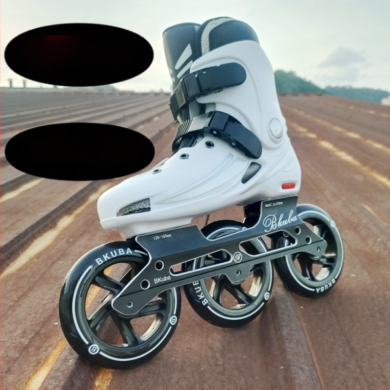 Inline skates s tri kotača za odrasle i djecu, brze, ulično skijanje, veličina 125