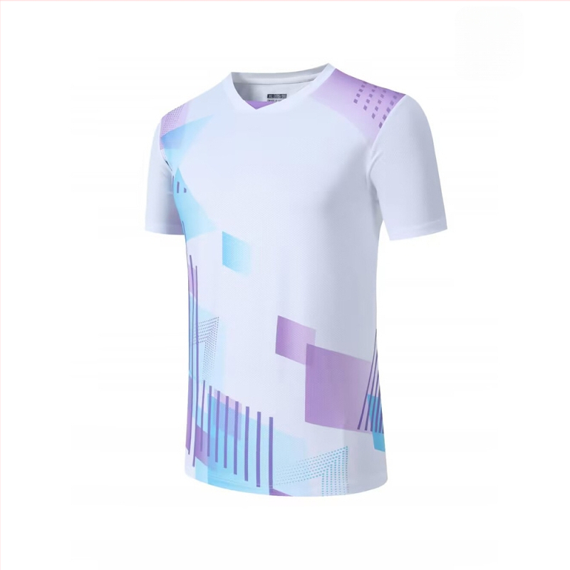 Unisex brzo-sušeći dres za badminton i stolni tenis, s printom, prozračan, anti-slip, UV zaštita