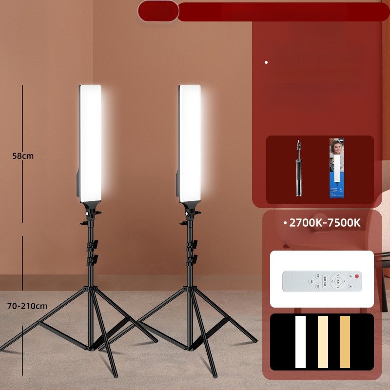 Prijenosno LED svjetlo za dopunu za livestreamanje, fotografiranje i selfie s tri boje temperature