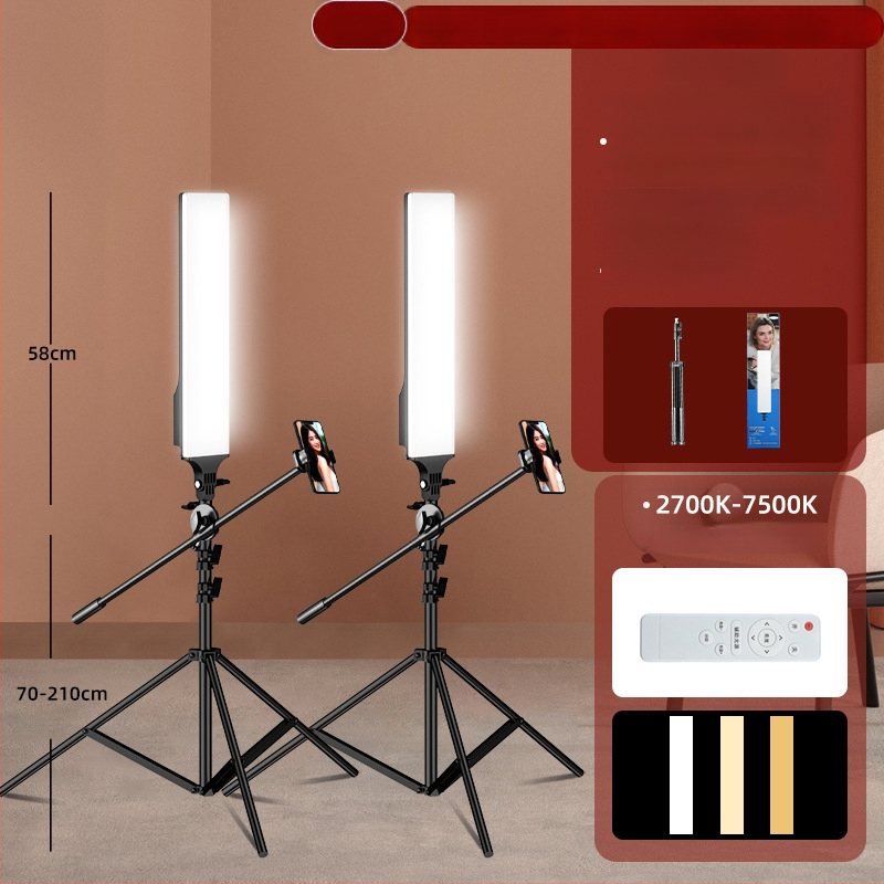 Prijenosno LED svjetlo za dopunu za livestreamanje, fotografiranje i selfie s tri boje temperature