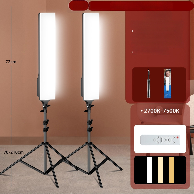 Prijenosno LED svjetlo za dopunu za livestreamanje, fotografiranje i selfie s tri boje temperature