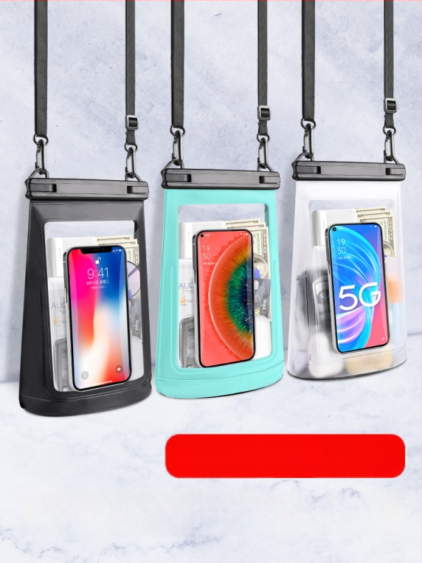 Vodootarna futrola za telefon s dodirnim ekranom, velika zapremina, 8,3 inča, za Apple i Huawei, pogodna za plažu i plivanje
