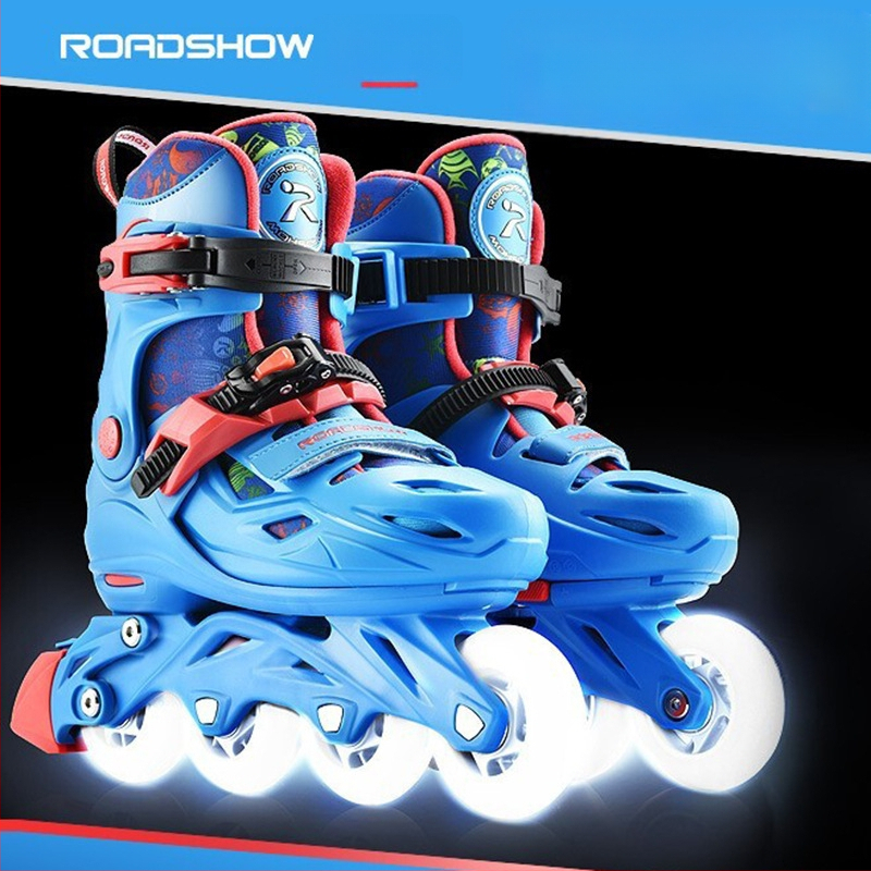 Lexiu Djeca svjetleće rollerice s cvjetnim dizajnom – svakodnevne inline patike za djecu