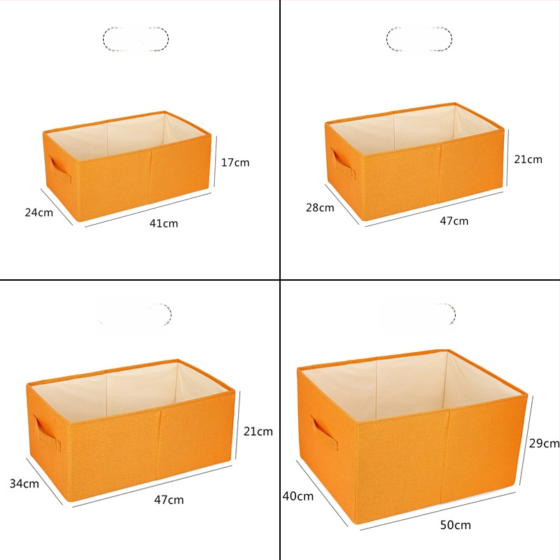 Sklopiva tekstilna kutija za odlaganje odjeće sa ladicom, organizator odjeće, dimenzije 47×28×21 cm, kapacitet 30–40 L
