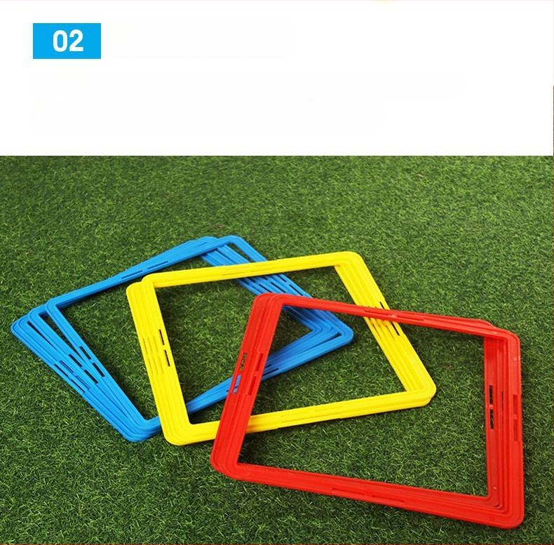 Set za senzornu integraciju u vrtiću: skakački kružići, ljestvica za skakanje, hopscotch, oprema za nogometne treninge, kvadratni prsteni spretnosti, fitness prsteni