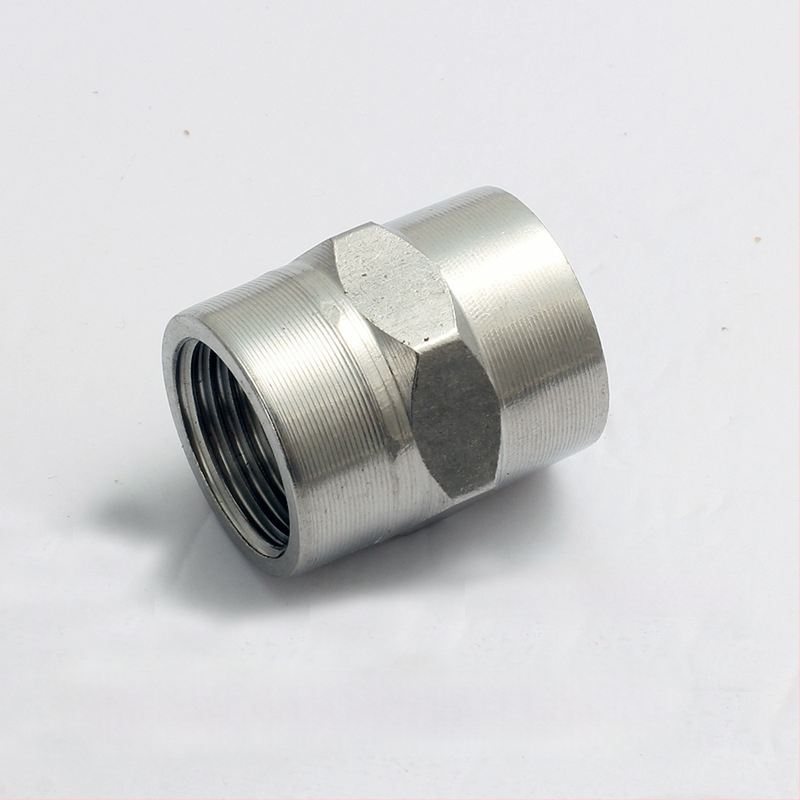 Inox cijevna stezaljka s ravnim protokom i unutarnjim navojem, 1/2 inča, DN15