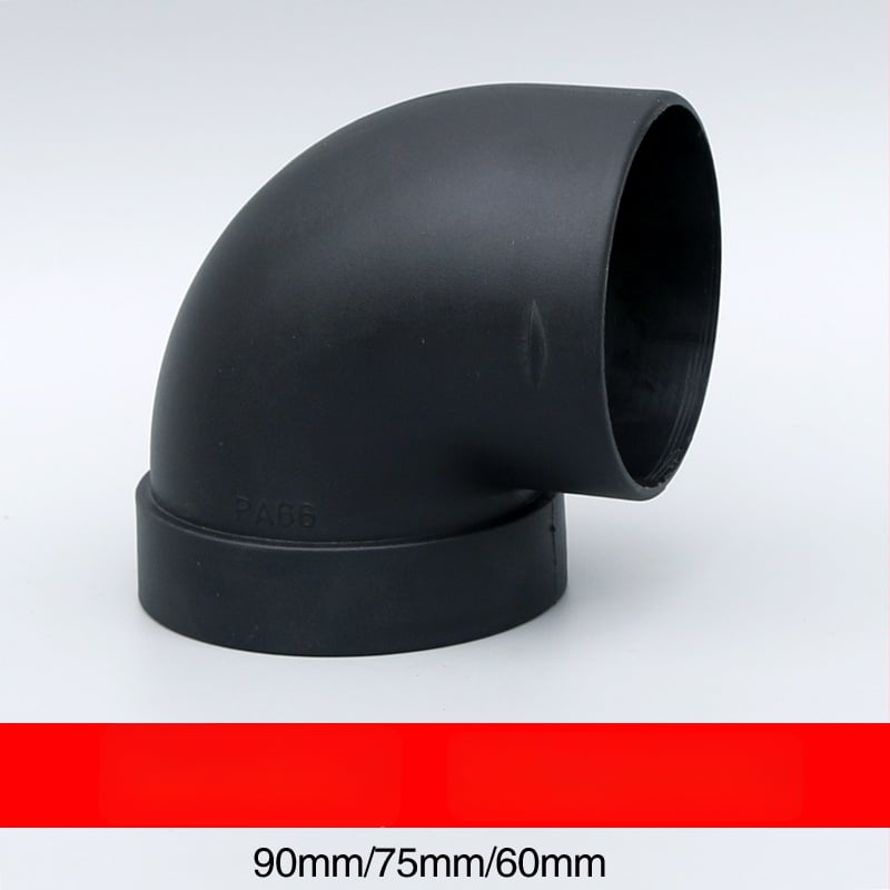 75 mm koljeno cijevi za parkirni grijac, plastični 90° zavoj zraka