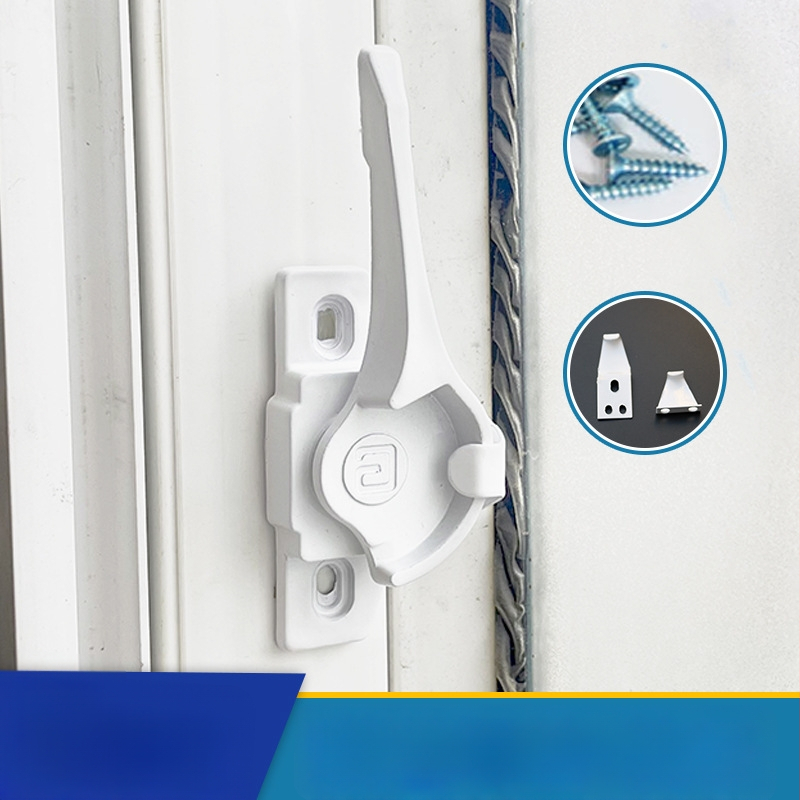 Polukružna brava za plastično-čelične klizne vrata i prozore, brava od aluminijske legure protiv krađe, klasična brava za prozor