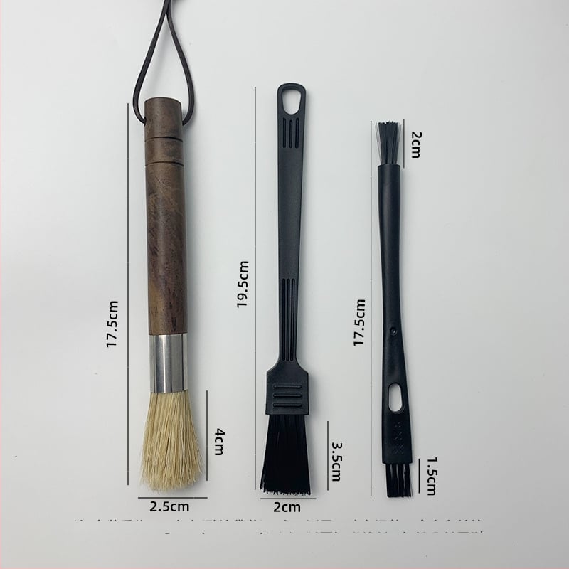 Σετ βουρτσών καθαρισμού μύλου καφέ Chengyi, πλαστικό, 3 τεμάχια, καθαρισμός και αφαίρεση σκόνης