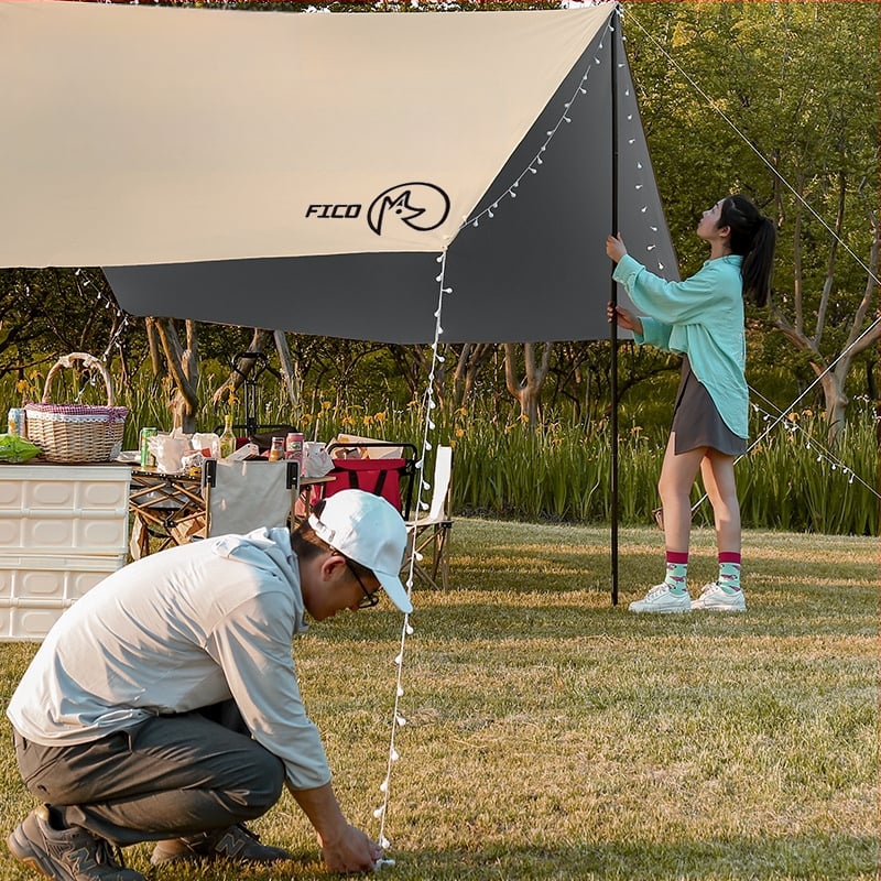 Kemping kanópsz sátor — ultra könnyű, Flying Fox, poliészter, vízálló 3000, négyszögletes