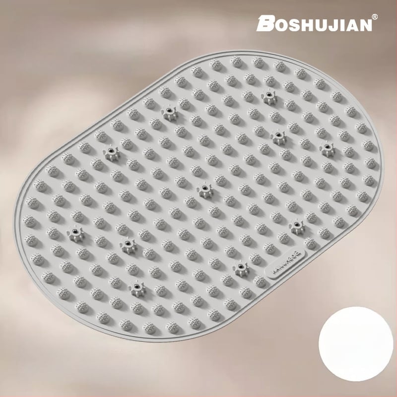 Μασάζ ποδιών μαξιλάρι με υγρή μαλακή σιλικόνη και πλακέ ακουπρεσούρ για εσωτερική χρήση σε τρέξιμο στη θέση · βάρος 800 g