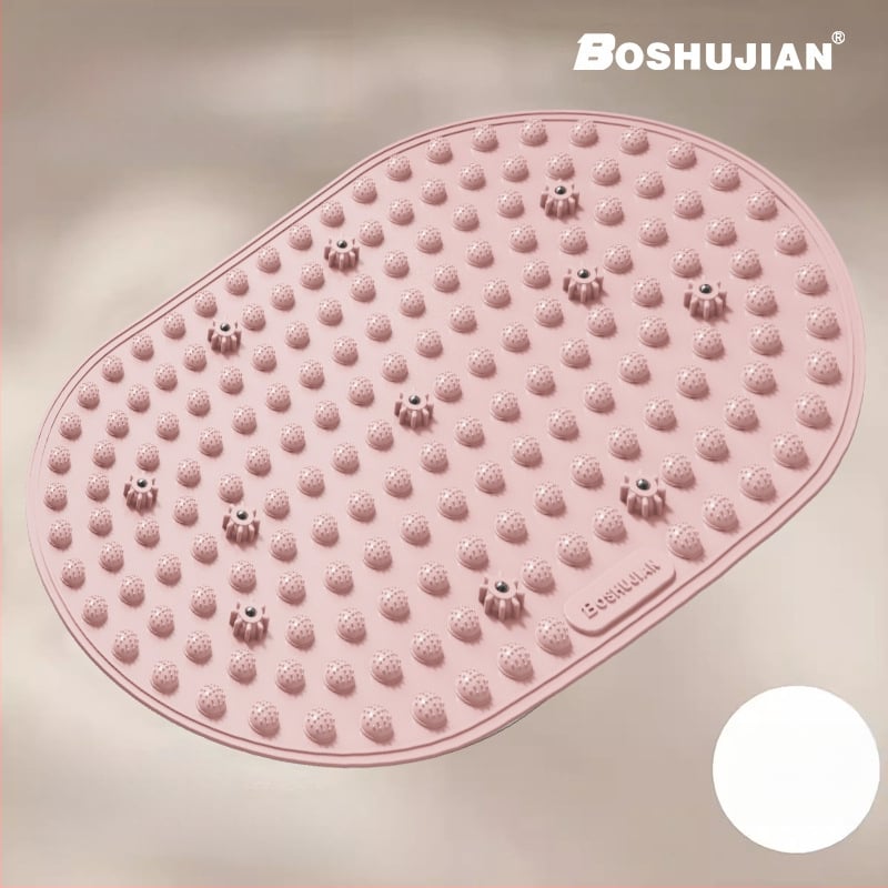 Μασάζ ποδιών μαξιλάρι με υγρή μαλακή σιλικόνη και πλακέ ακουπρεσούρ για εσωτερική χρήση σε τρέξιμο στη θέση · βάρος 800 g