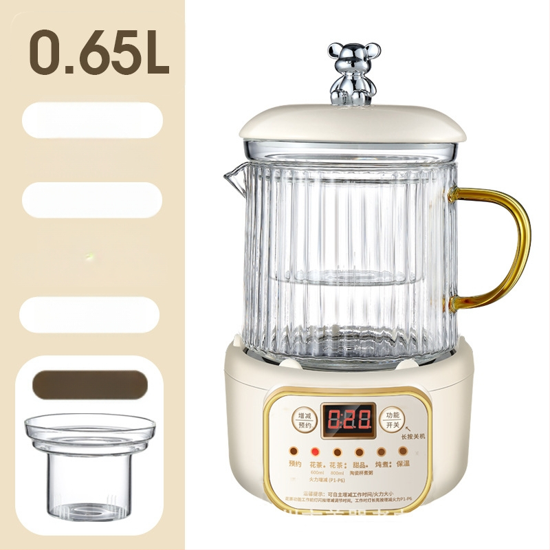 Ηλεκτρικό κύπελλο θέρμανσης για γραφείο, συμπαγές με αποσπώμενος σχεδιασμός (θέρμανση βάσης, ισχύς κάτω από 1000W, χωρητικότητα κάτω από 1L, προστασία από υπερθέρμανση)