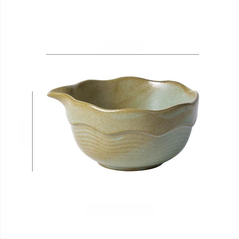 Κεραμικό μπολ για matcha σε ιαπωνικό στυλ, στρογγυλό ρετρό σχέδιο, κατάλληλο για μικροκύματα, δυνατότητα εκτύπωσης λογότυπου, παραμετροποίηση