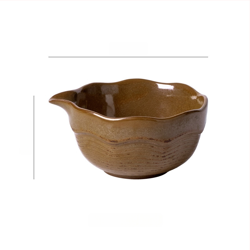 Κεραμικό μπολ για matcha σε ιαπωνικό στυλ, στρογγυλό ρετρό σχέδιο, κατάλληλο για μικροκύματα, δυνατότητα εκτύπωσης λογότυπου, παραμετροποίηση