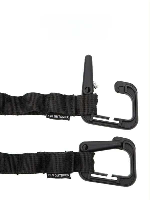 CLS Многофункционален къмпинг ланярд и верижна ключалка за палатка и навес — съхранение на въже и презрамки