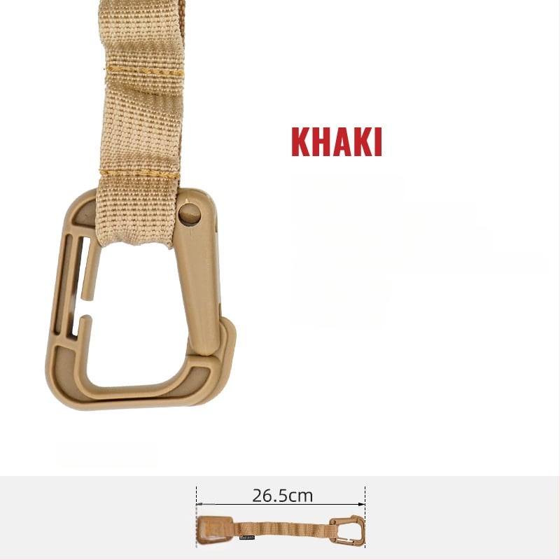 CLS Многофункционален къмпинг ланярд и верижна ключалка за палатка и навес — съхранение на въже и презрамки