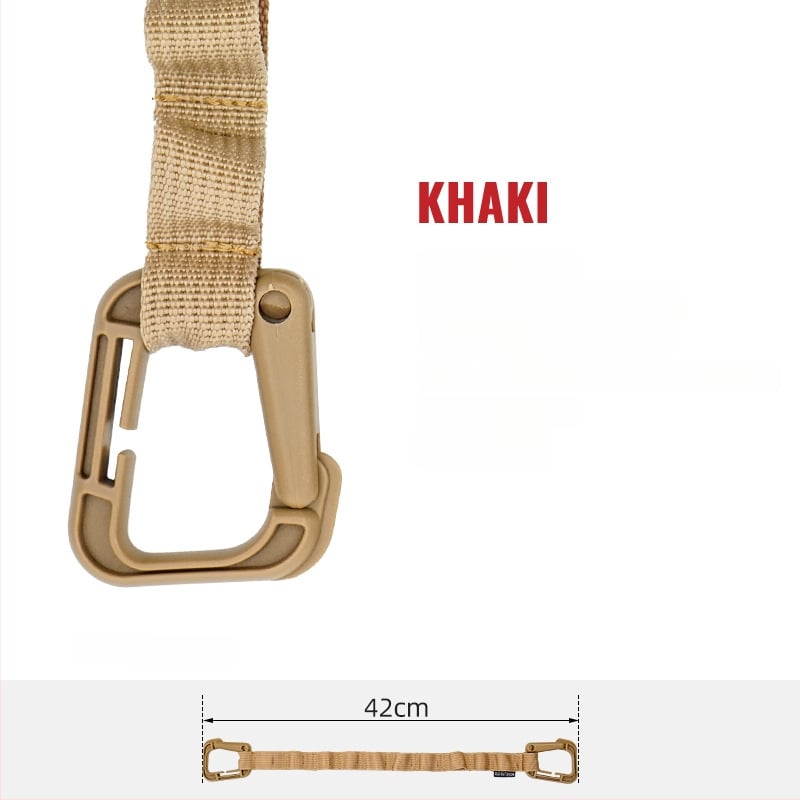 CLS Многофункционален къмпинг ланярд и верижна ключалка за палатка и навес — съхранение на въже и презрамки