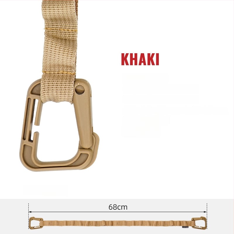 CLS Многофункционален къмпинг ланярд и верижна ключалка за палатка и навес — съхранение на въже и презрамки