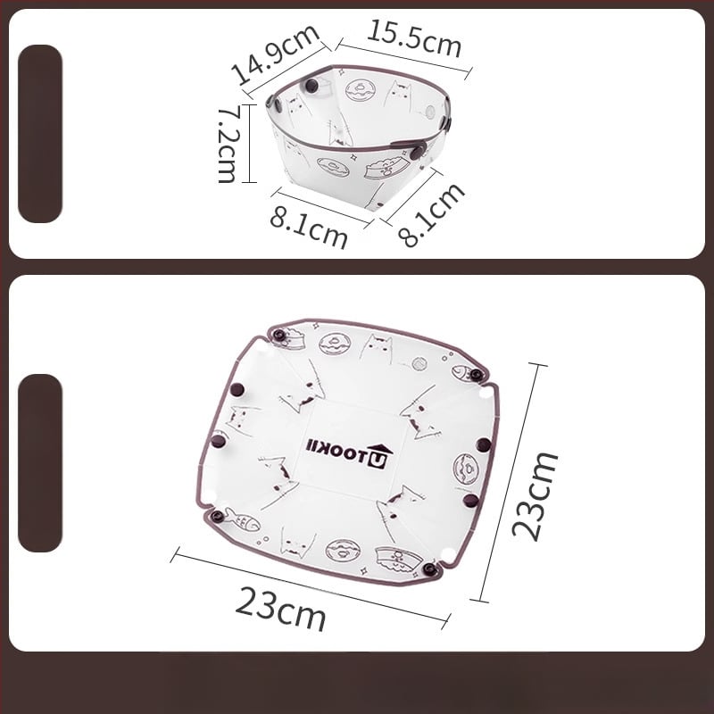 Сгъваем комплект съдове за пътуване: пластмаса; Номер на продукта KPSyG6HY; Чиния/Купа/Чаша