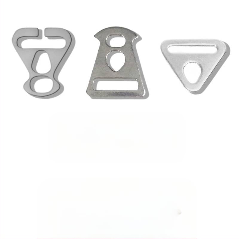 Къмпинг аксесоар: закопчалка за шнур на палатка с триъгълна настройка – самозадържаща се