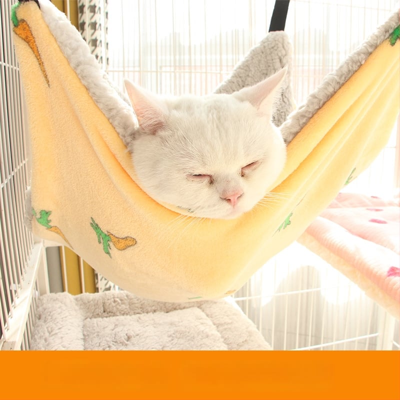 Котешки висящ хамак-гнездо, материал трева, лятна употреба, за котки, гнездо/клетка за домашни любимци