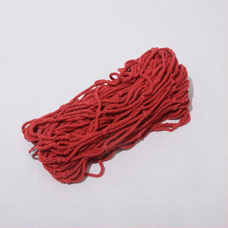 Хамак от памучно въже за вътрешно и външно ползване; максимален товар 130 кг; без стойка