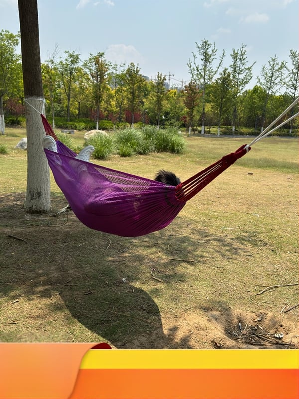 Be good Outdoor Ice Silk Hammock за къмпинг, хамак от найлонова прежда, товар до 150 кг, тегло 250 г, код Ice silk hammock 1-1
