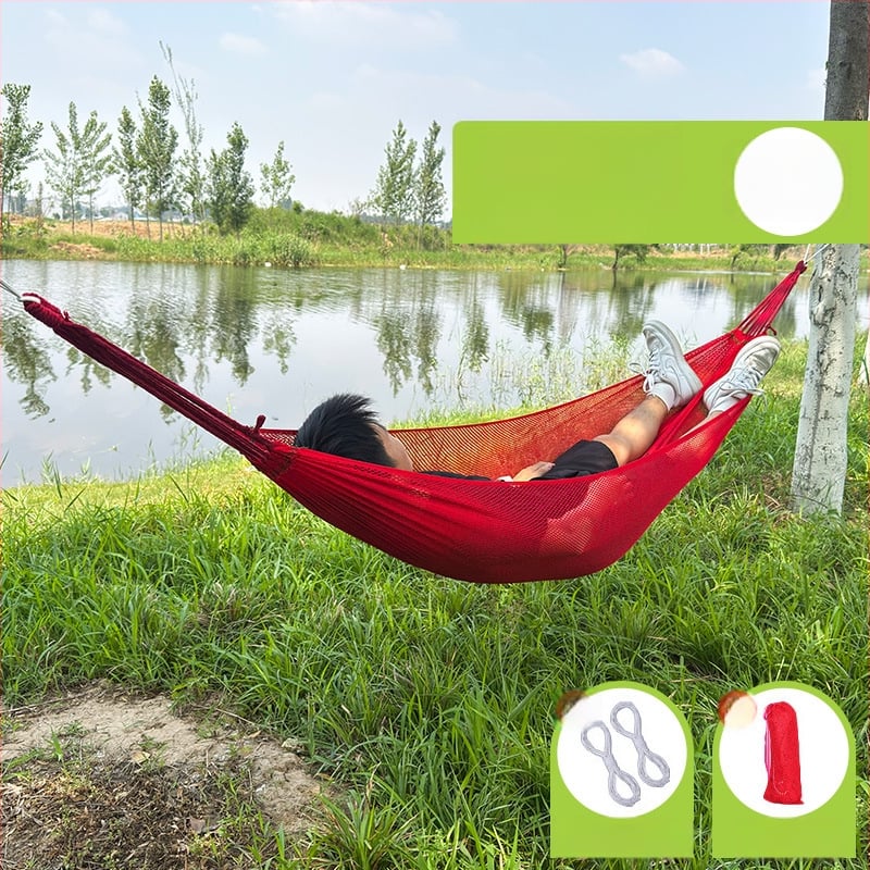 Be good Outdoor Ice Silk Hammock за къмпинг, хамак от найлонова прежда, товар до 150 кг, тегло 250 г, код Ice silk hammock 1-1
