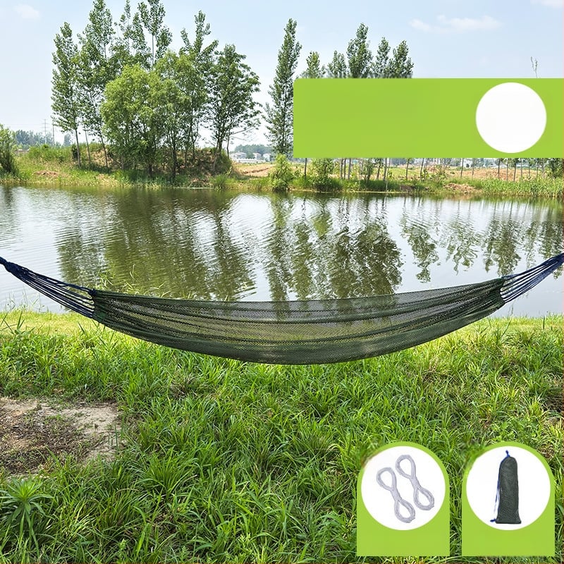 Be good Outdoor Ice Silk Hammock за къмпинг, хамак от найлонова прежда, товар до 150 кг, тегло 250 г, код Ice silk hammock 1-1