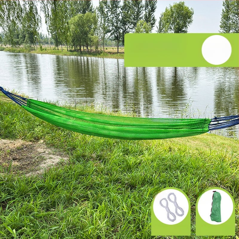Be good Outdoor Ice Silk Hammock за къмпинг, хамак от найлонова прежда, товар до 150 кг, тегло 250 г, код Ice silk hammock 1-1