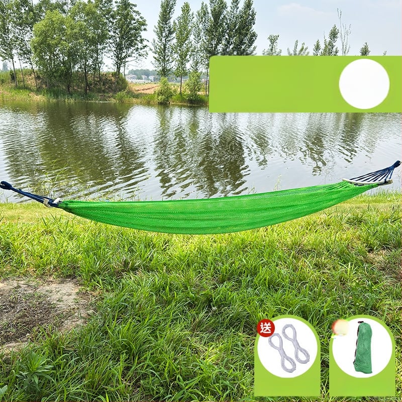 Be good Outdoor Ice Silk Hammock за къмпинг, хамак от найлонова прежда, товар до 150 кг, тегло 250 г, код Ice silk hammock 1-1