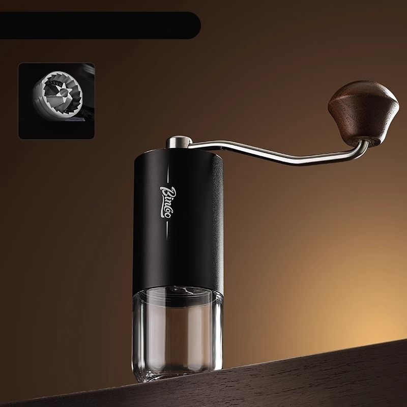 Bin Coo χειροκίνητος μύλος καφέ – φορητός, ελαφριά πολυτελής ρετρό στυλ, λανσαρίστηκε το καλοκαίρι του 2021