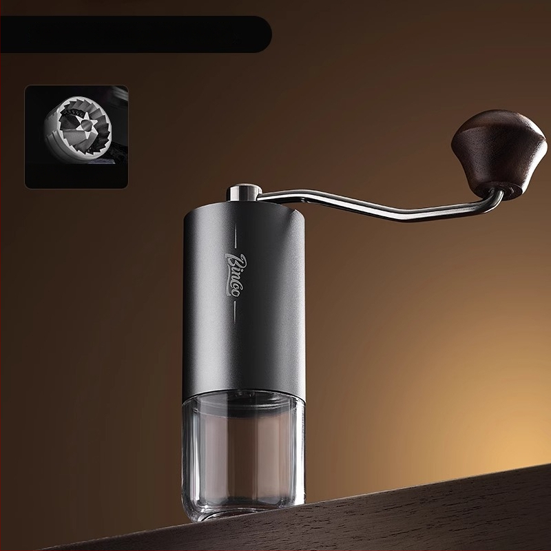 Bin Coo χειροκίνητος μύλος καφέ – φορητός, ελαφριά πολυτελής ρετρό στυλ, λανσαρίστηκε το καλοκαίρι του 2021