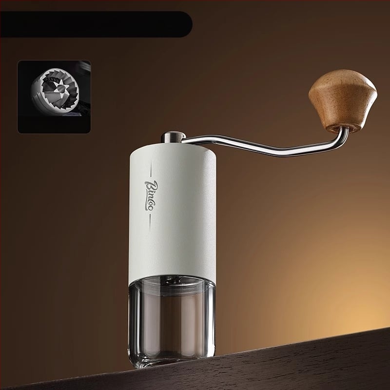 Bin Coo χειροκίνητος μύλος καφέ – φορητός, ελαφριά πολυτελής ρετρό στυλ, λανσαρίστηκε το καλοκαίρι του 2021