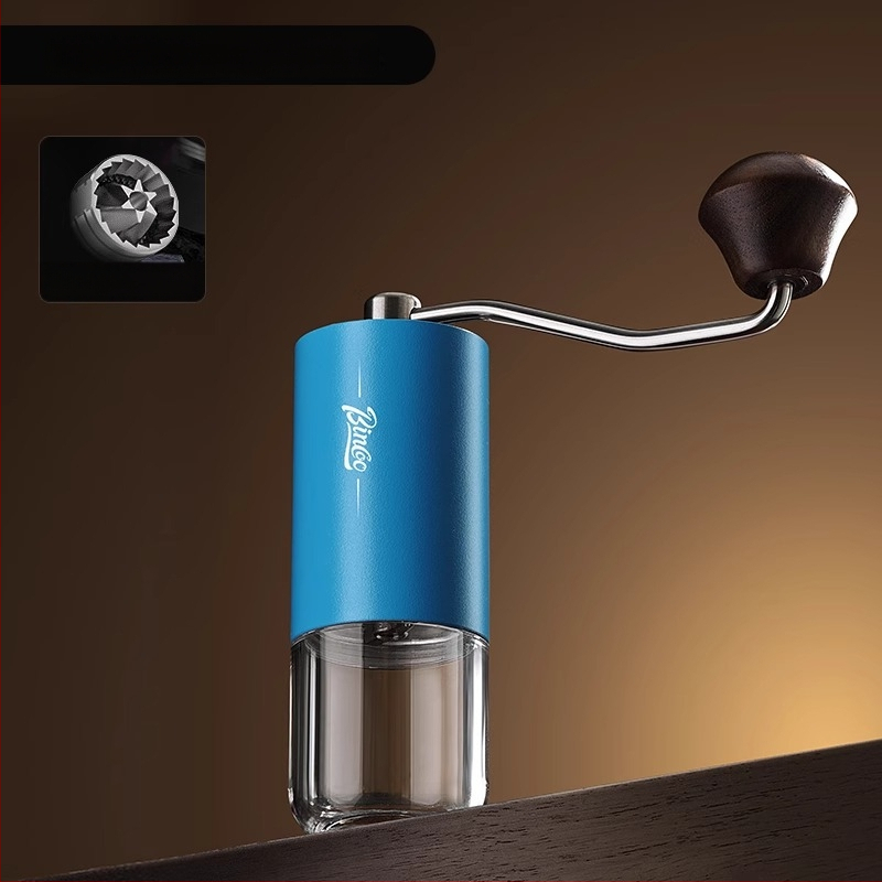 Bin Coo χειροκίνητος μύλος καφέ – φορητός, ελαφριά πολυτελής ρετρό στυλ, λανσαρίστηκε το καλοκαίρι του 2021