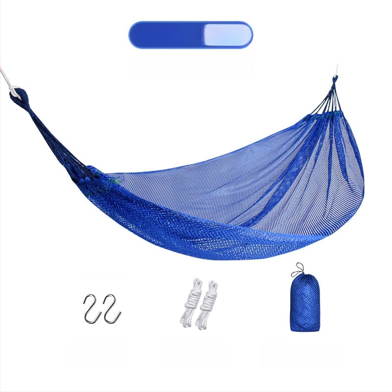 Хамак-люлеещо кресло за открито, дишащ полиестер, без скоби, носимост 150 кг, тегло 921 г