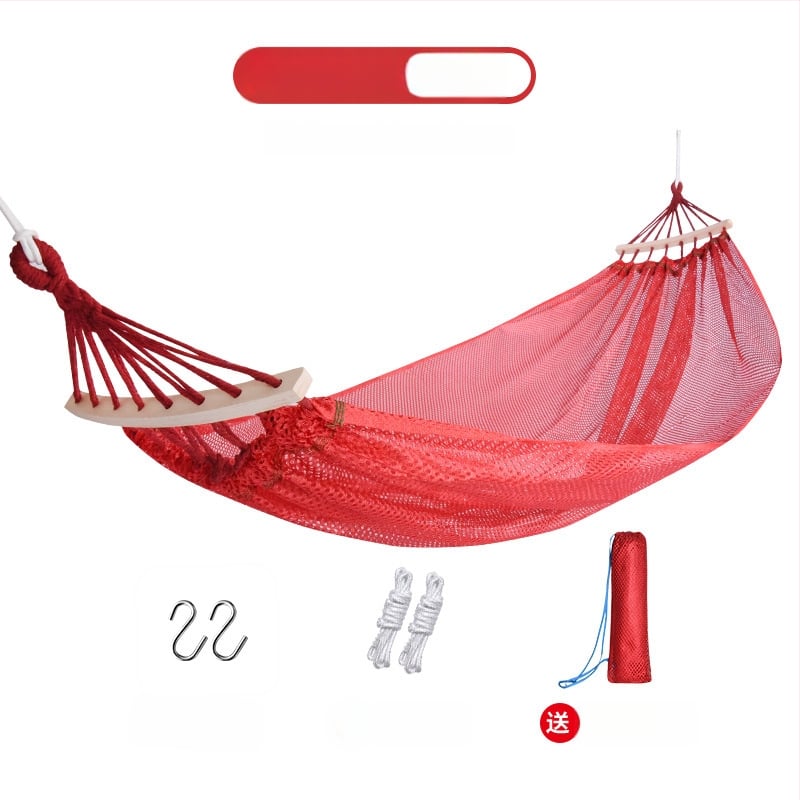 Хамак-люлеещо кресло за открито, дишащ полиестер, без скоби, носимост 150 кг, тегло 921 г