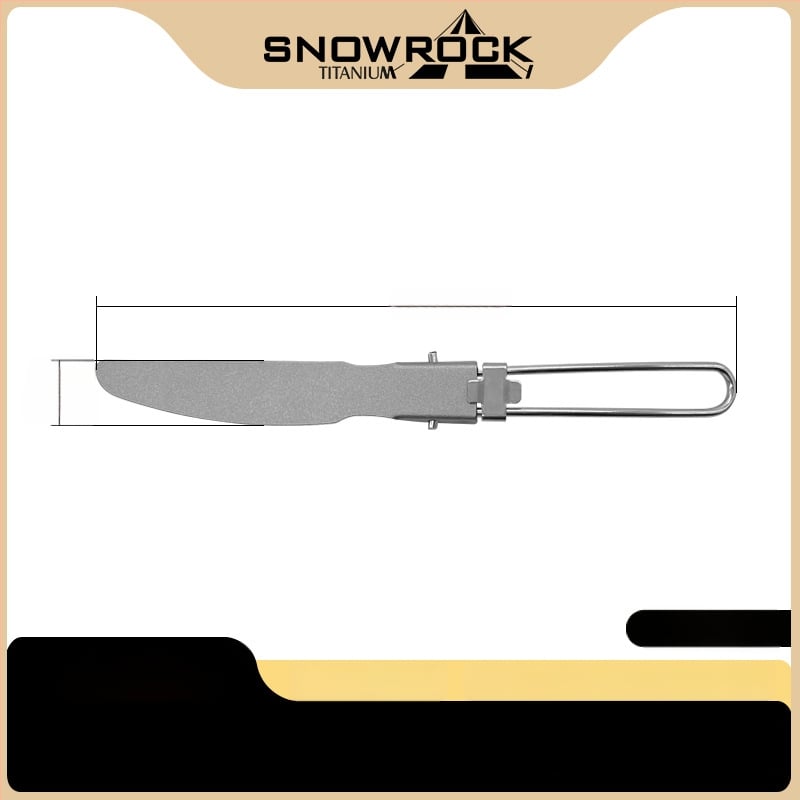 Титаниева двойно използваема лъжица и вилка, интегрирани преносими къмпинг прибори, тежи около 23 g, устойчиви на високи температури и падания, персонализируемо лого