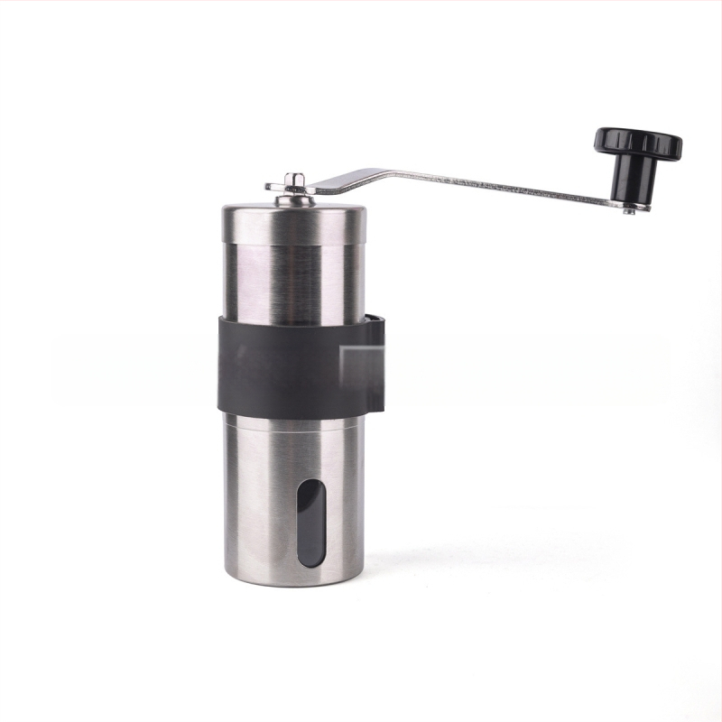 Χειροκίνητος Αλεστηρας Καφέ, σώμα από 304 Ανοξείδωτο Ατσάλι, κεραμικοί κόφτες άλεσης, φορητός, χειροκίνητη λειτουργία