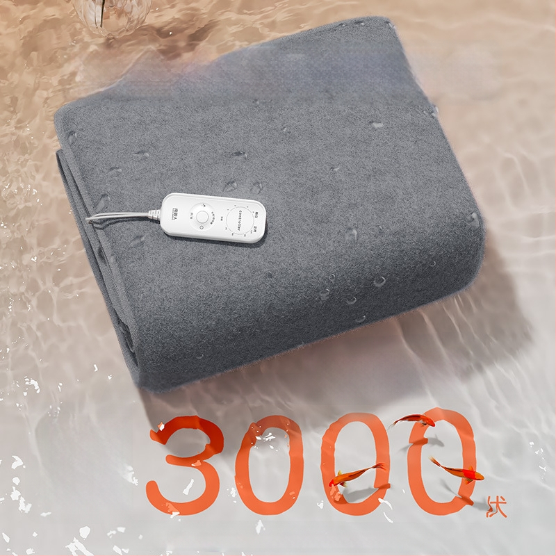 Pătură electrică Antarctic, stil Nordic, material nețesut, alimentare AC, greutate 1500 g