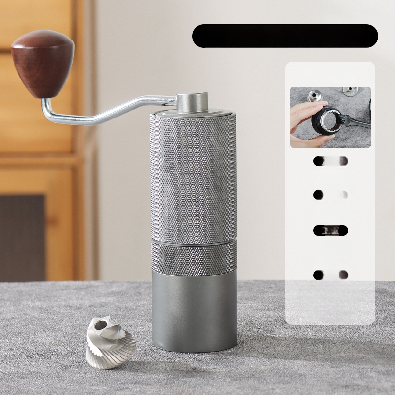 Χειροκίνητος κόφτης καφέ για οικιακή χρήση, Angmi, μοντέρνος μινιμαλιστικός σχεδιασμός, εκτυπωμένο λογότυπο, δυνατότητα παραμετροποίησης, κυκλοφόρησε το 2024