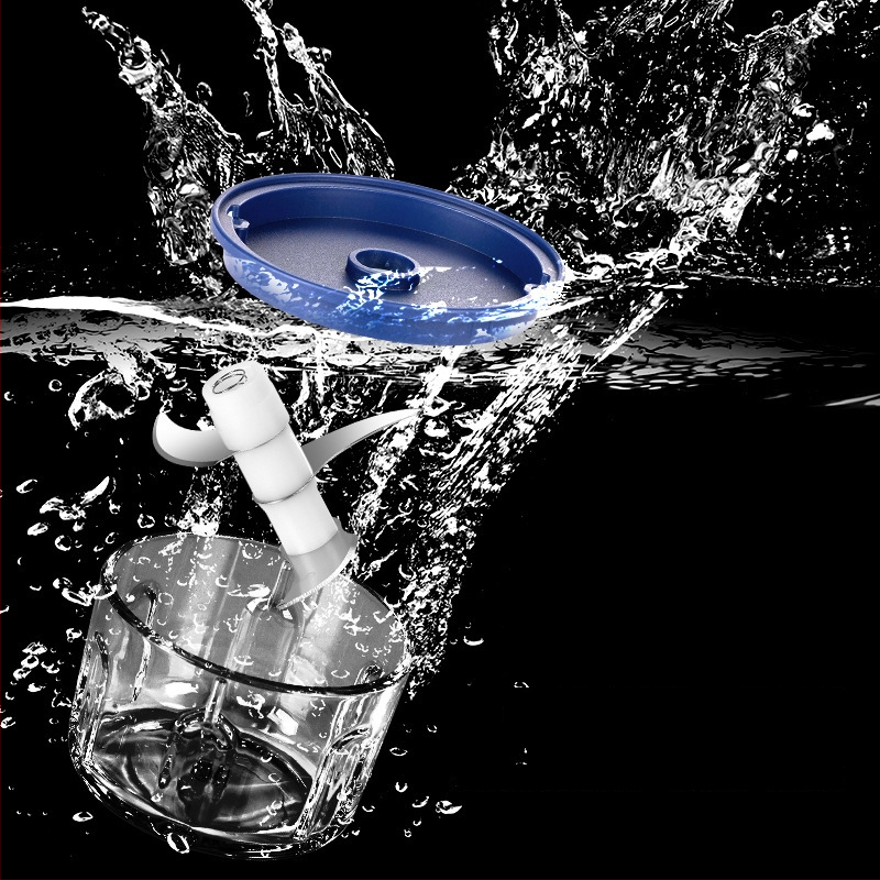 Μίνι πολυλειτουργικός ηλεκτρικός εκκοπτιστής σκόρδου και κιμά, Type-C ασύρματη τροφοδοσία, 10000–19999 rpm, ≤36V, 2 λεπίδες, χαμηλός θόρυβος