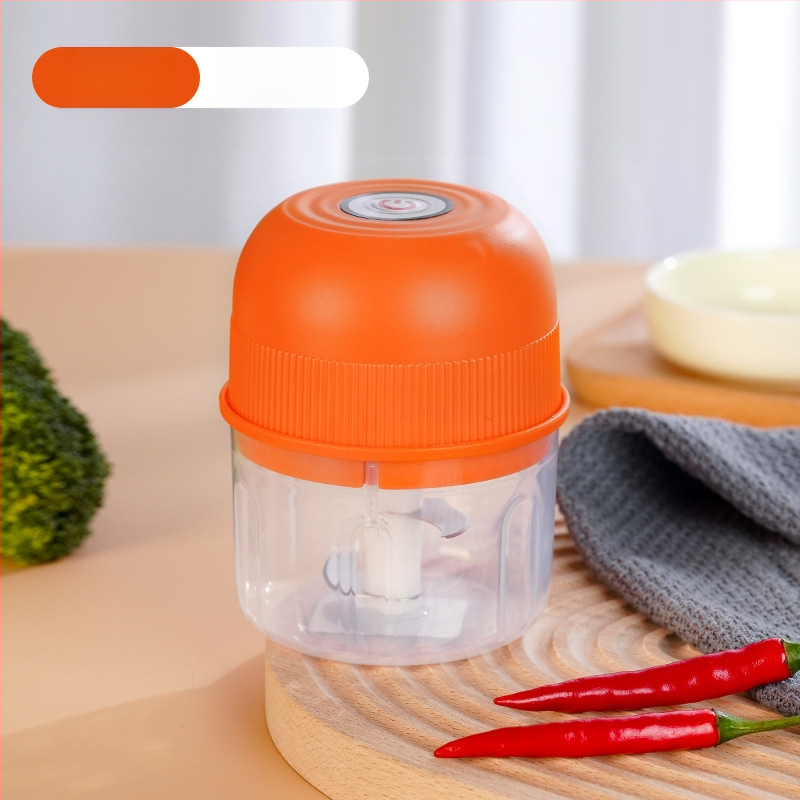 Μίνι πολυλειτουργικός ηλεκτρικός εκκοπτιστής σκόρδου και κιμά, Type-C ασύρματη τροφοδοσία, 10000–19999 rpm, ≤36V, 2 λεπίδες, χαμηλός θόρυβος