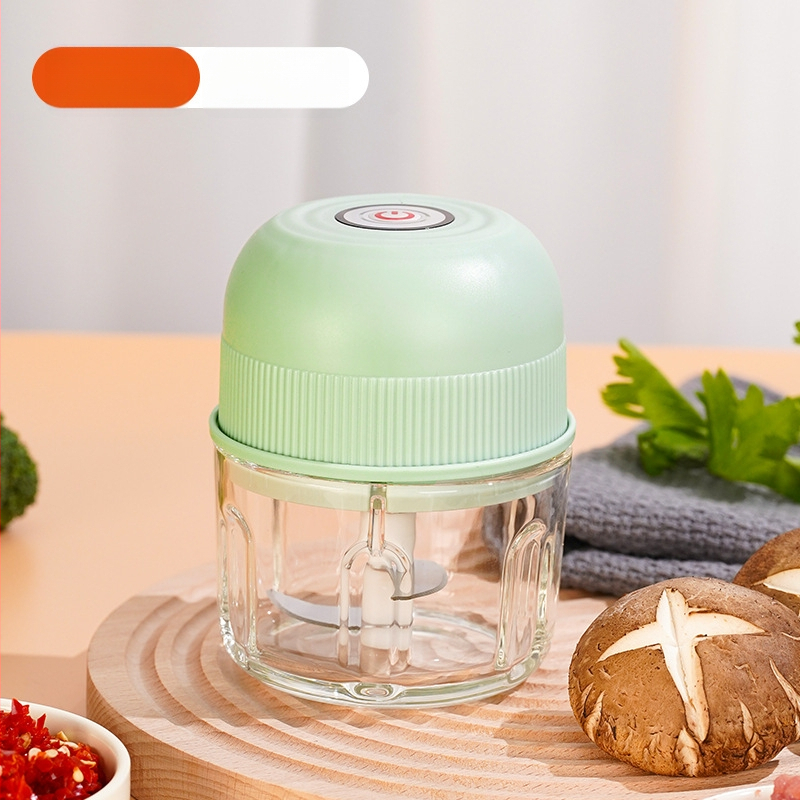 Μίνι πολυλειτουργικός ηλεκτρικός εκκοπτιστής σκόρδου και κιμά, Type-C ασύρματη τροφοδοσία, 10000–19999 rpm, ≤36V, 2 λεπίδες, χαμηλός θόρυβος