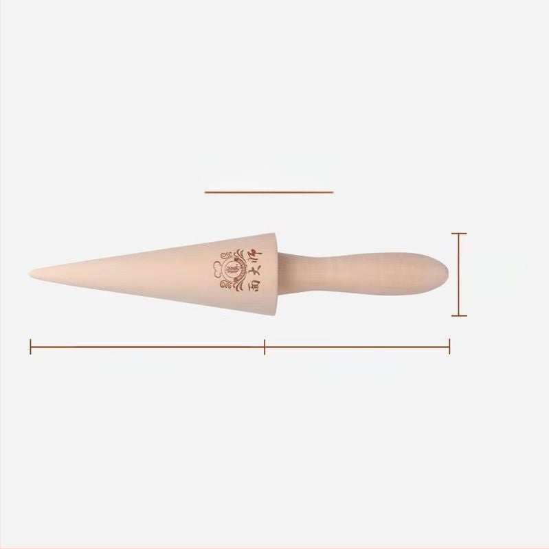 Ξύλινο καλούπι για ρολά αυγού και κώνους παγωτού – κωνικό σχήμα για τραγανό κέλυφος, οικιακή χρήση