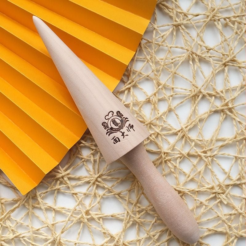 Ξύλινο καλούπι για ρολά αυγού και κώνους παγωτού – κωνικό σχήμα για τραγανό κέλυφος, οικιακή χρήση